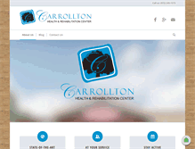 Tablet Screenshot of carrolltonhealth.com